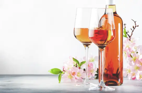 Розовые грузинские вина